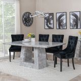 Grey Marble Dining Sets